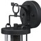 Westinghouse Fixture Wall Outdoor 60W Westcott Bay Texturd, Black Clear Seeded Glass 6122500 - alternate 7